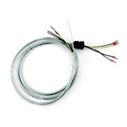 3 Phase Power Cable 1.5mm2 x 2m Length with M4 Rings and M20 Gland C3P15-M4M20-2