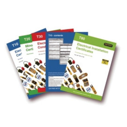T10 - T80 17th Edition Certificate Pads