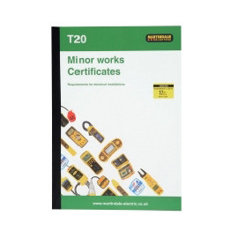 MART20 CERTIFICATE PADS MINOR WORKS