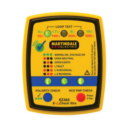 Socket, Earth Loop & RCD Tester