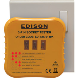 3-Pin Socket Tester