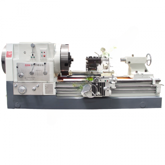 Pipe threading lathe machine Q350