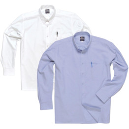 S107 Oxford Men's Long Sleeved Shirts