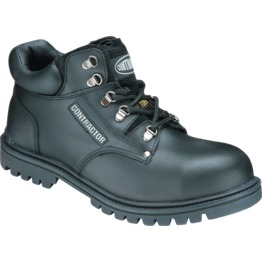 801 Contract Heavy Duty Black Chukka Safety Boots - Size 6