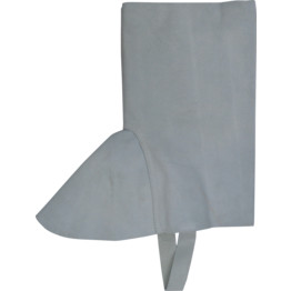 Chrome Leather Grey Welder's Gaiters