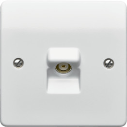 Logic Plus TV/FM and Satellite Co-Axial Sockets