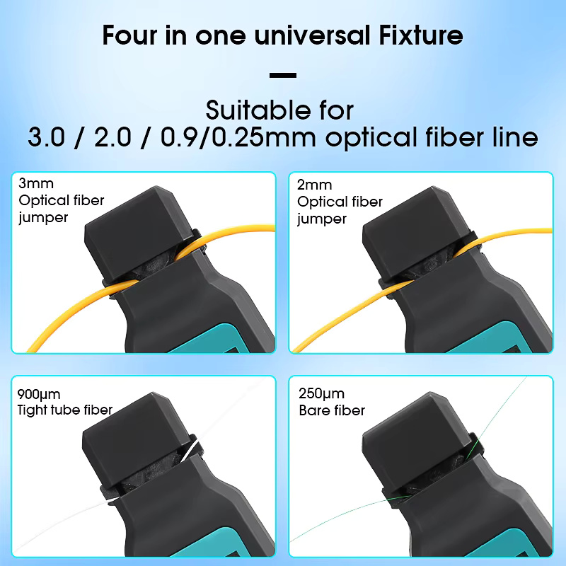 COMPTYCO Live Fiber Optical Identifier with VFL and LED 3 in1 800nm-1700nm SM and MM fiber cable AUA-40 Fiber Optic Identifier