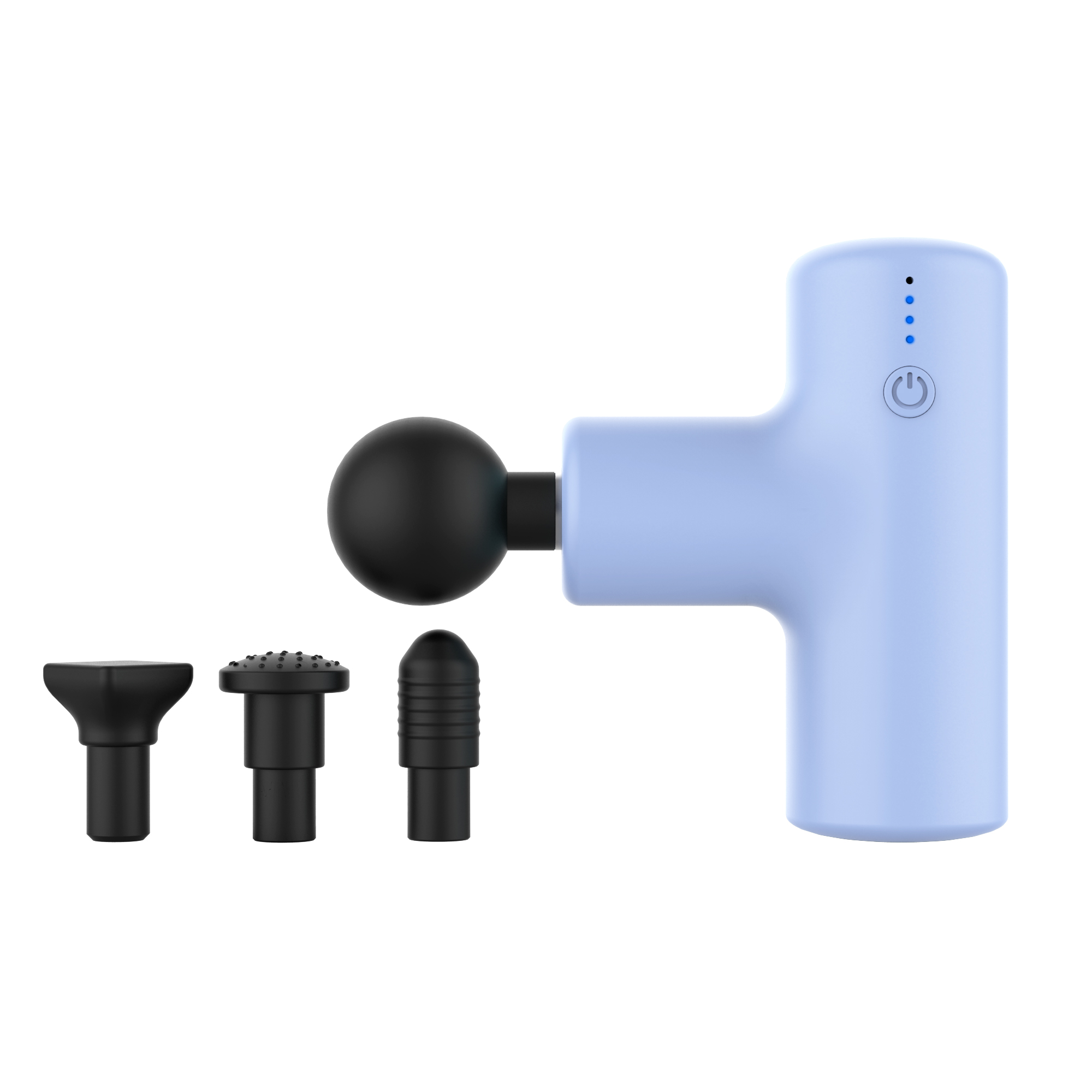 High Speed Deepest Intensity Rechargeable Deep Tissue Pocket Handheld Body Device Mini Muscle Fascia Massager Gun