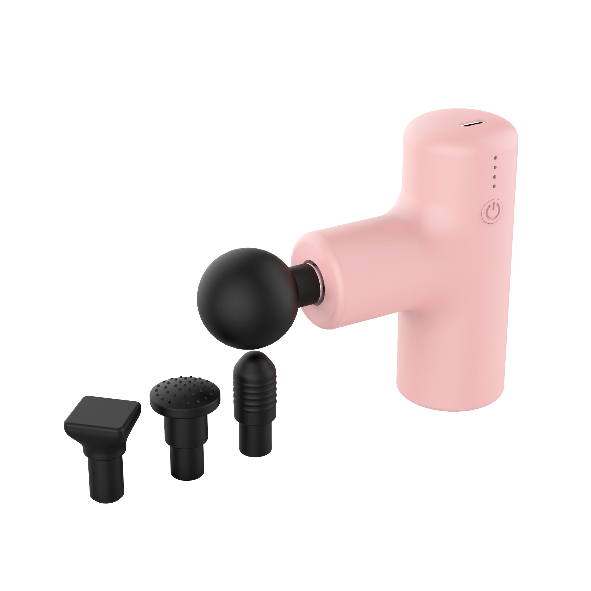 High Speed Deepest Intensity Rechargeable Deep Tissue Pocket Handheld Body Device Mini Muscle Fascia Massager Gun