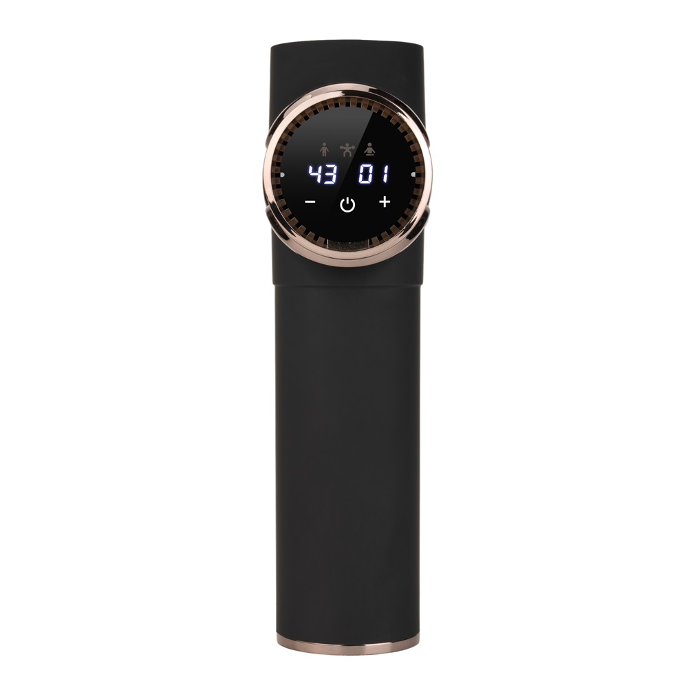 Vibration Body Muscle Mini Massage Gun Rechargeable Portable 4 Massage Head Low Sound Cordless Deep Tissue Massage Gun