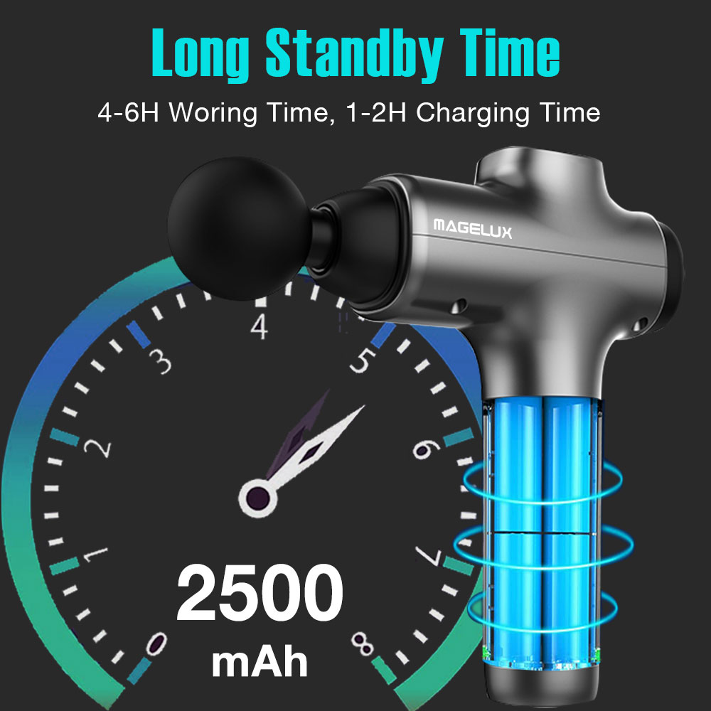 Professional General Deep Fascia Massage Gun Health Care Products Muscle 9 Degree Heating and Cold Massage Gun