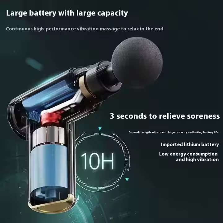 Custom LOGO Professional General Deep Fascia Relief Health Care Products 6 Speed Muscle Mini Massage Gun