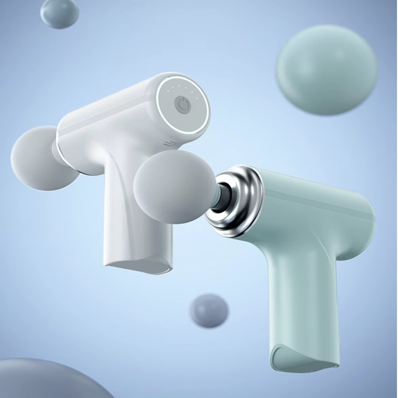 Deep Tissue Small Muscle Gun Massager Portable Electric Facial Body Percussion Mini Massage Gun