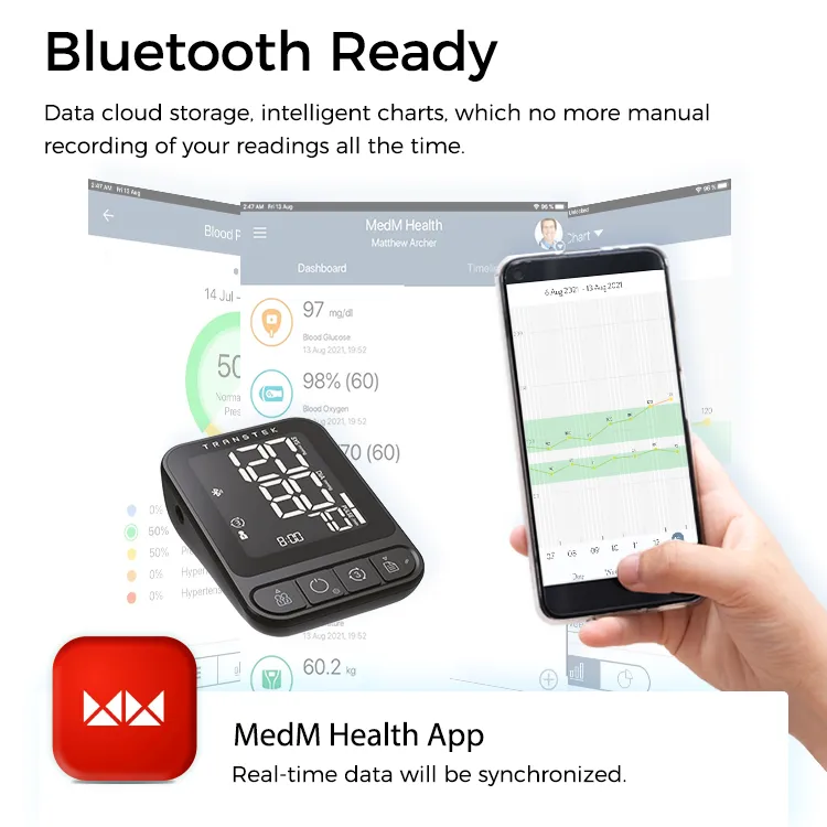 Transtek Arm Blood Pressure Monitor TMB-2275-B