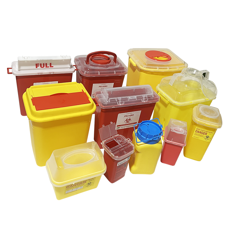 Customized Medical Waste Disposal Container Needles Disposable Container