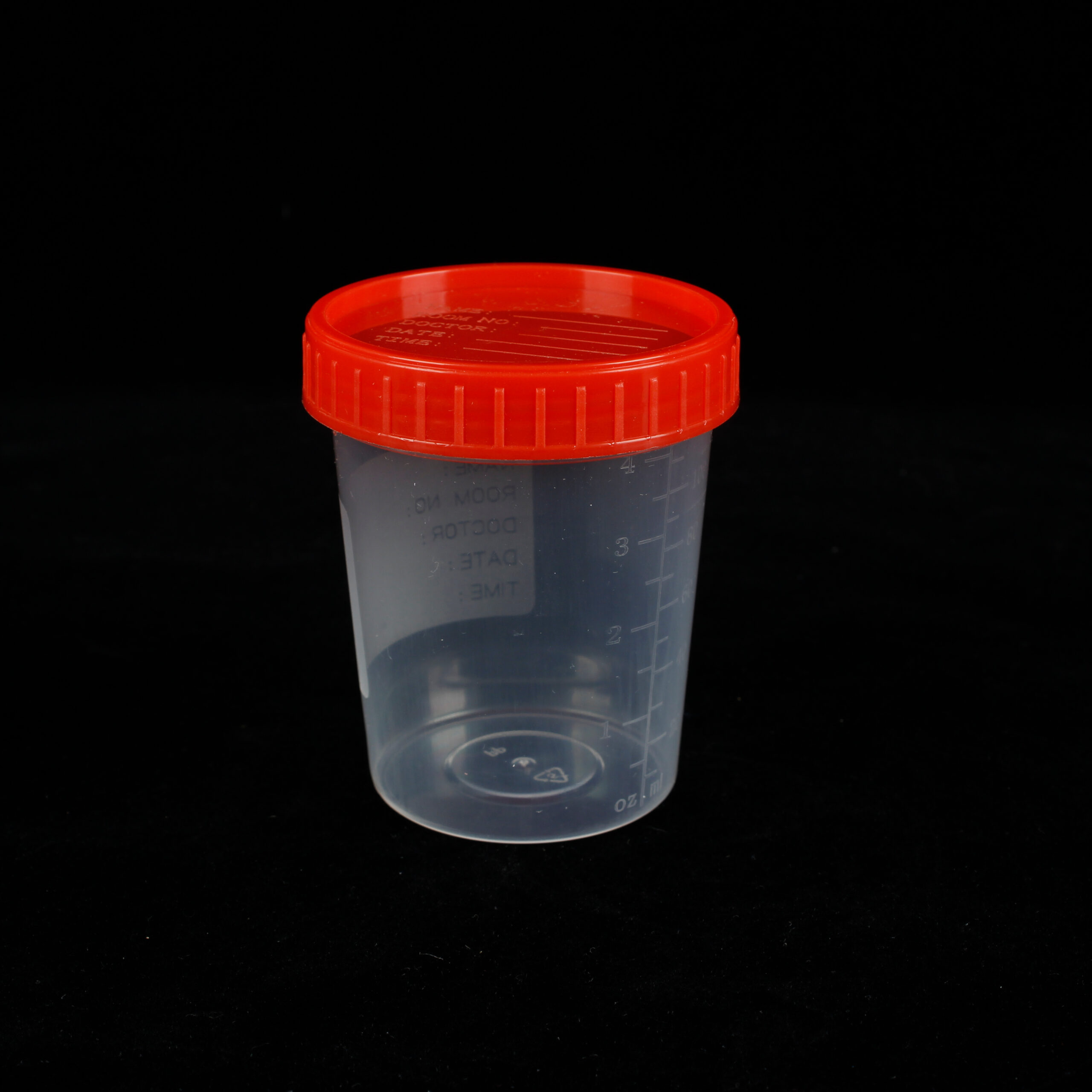 Disposable Plastic Cup for Medical Examination Urine Collection Container