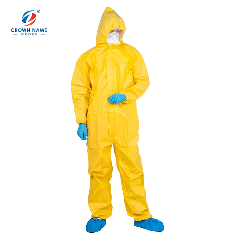 Type 3/4/5/6 Nonwoven SMS+PE Disposable Coveralls