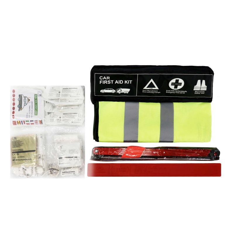 Car/bicycle first aid kit