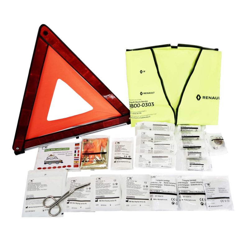 Car/bicycle first aid kit