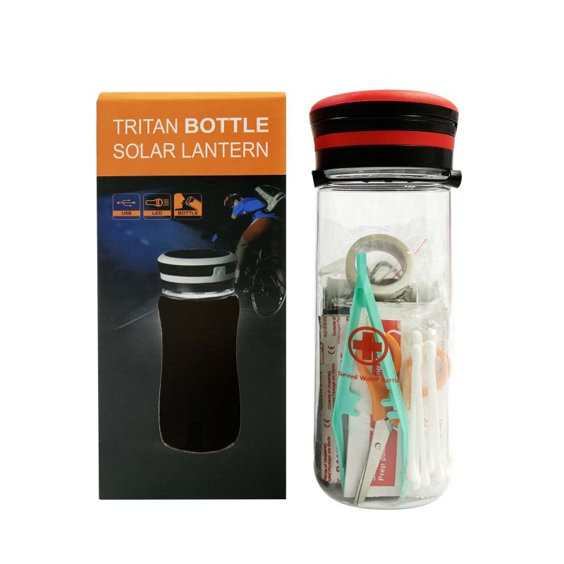 Bottle first aid kit