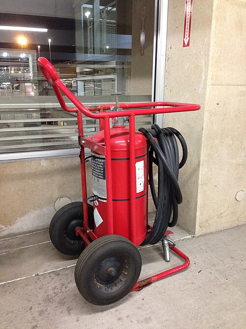 Aviation Wheeled Fire Extinguisher